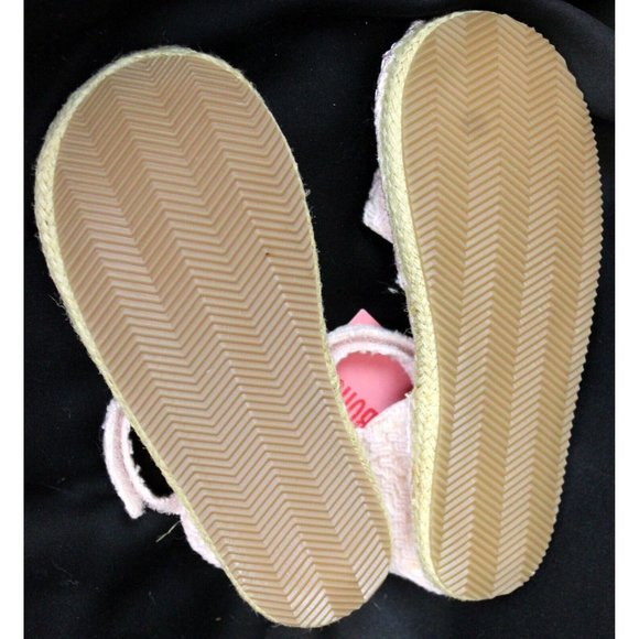 NEW 2007 Gymboree Love is in The Air Pink Lace Crochet Sandals Shoes size 13 - Picture 10 of 10